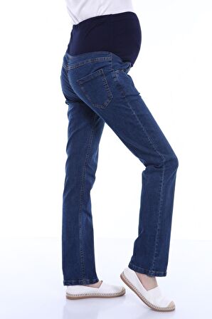 IŞŞIL 5003-Anne Boru Paç Hamile Kot Pantolon