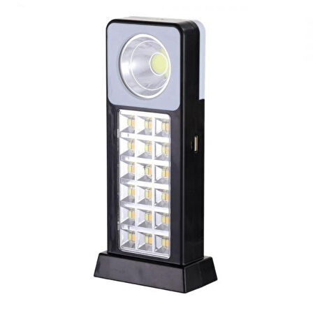 CT-STONES®  Güneş Enerjili veya USB Şarj Edilebilir Acil Durum Işığı 3W
