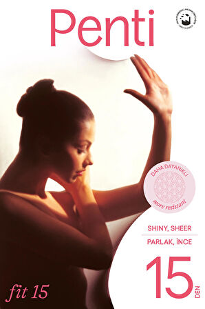 IŞŞIL 15 Den Parlak İnce Zarif Külotlu Çorap