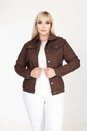 IŞŞIL 301-Pamuk Gabardin Büyük Beden Esnek Spor Ceket