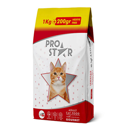 PROSTAR YETİŞKİN KEDİ KURU MAMASI GURME