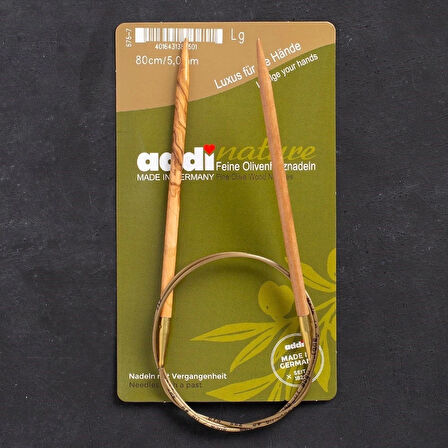 Addi Olive Wood 5 mm 80 cm Zeytin Ağacı Misinalı Ö