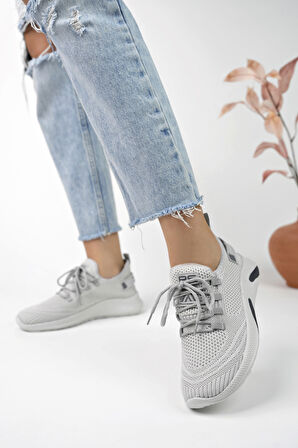 Unisex Triko Sneaker Rahat Hava Alabilen Kokusuz Spor Ayakkabı 4555