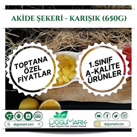 Akide Şekeri – Karışık (650g)