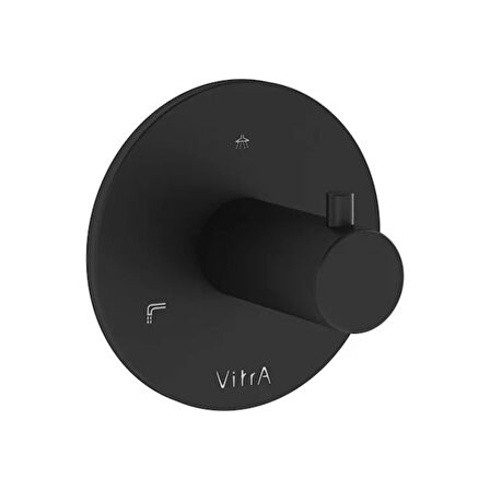 VitrA Origin Ankastre Yönlendirici 3 Yollu Mat Siyah