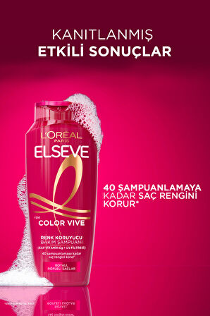 L'Oréal Paris Elseve Color Vive Renk Koruyucu Bakım Şampuanı 300 ml