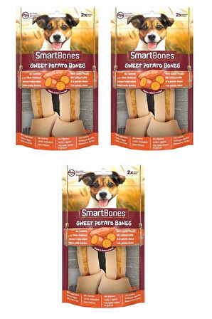 Smartbones Tavuklu ve Tatlı Patatesli Medium Kemik 2 Li 128 Gr. X 3 Adet