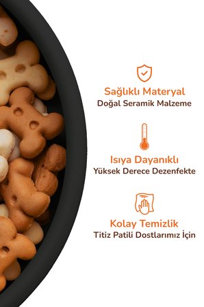 Kedi Köpek Mama ve Su Kabıı, Mamalık  Kase, Mama Kabı