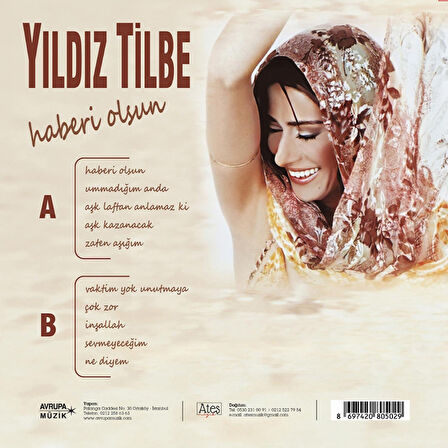 Yıldız Tilbe Haberin Olsun - Plak