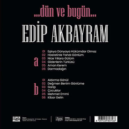 Edip Akbayram Dün ve Bugün - Plak