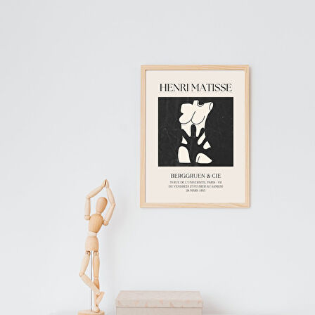 Henri Matisse Duvar Tablosu Çerçeveli 2'lü Set