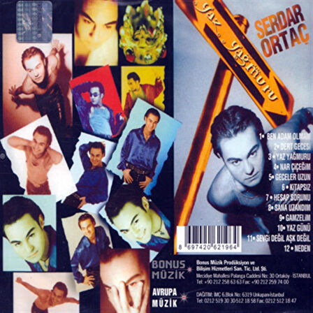 Serdar Ortaç Yaz Yağmuru - CD
