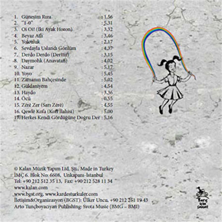 Kardeş Türküler Çocuk (H)aklı - CD