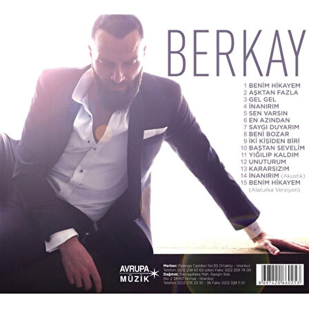 Berkay Benim Hikayem - CD