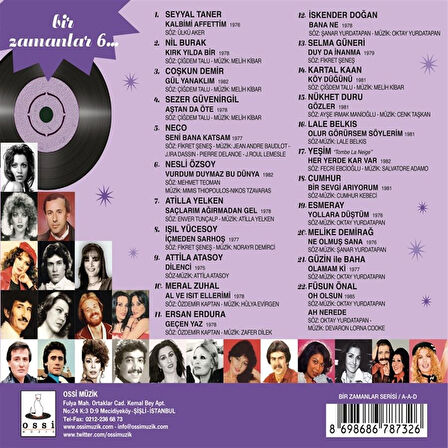 Bir Zamanlar 6 Çeşitli Sanatçılar - CD