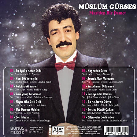 Müslüm Gürses Maziden Bir Demet - CD
