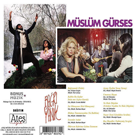 Müslüm Gürses Bağrıyanık - CD