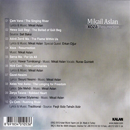 Mikail Aslan Xoza - CD