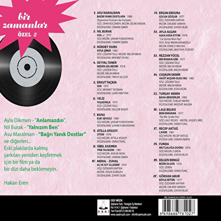 Keşfedilecek Plaklar 2 Bir Zamanlar Özel 2 - CD