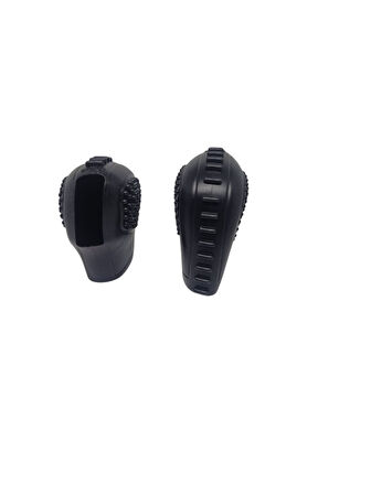 OTOMATİK VİTES TOPUZU SİLİKON KILIF DSG MASAJLI SİYAH YENİ TİP