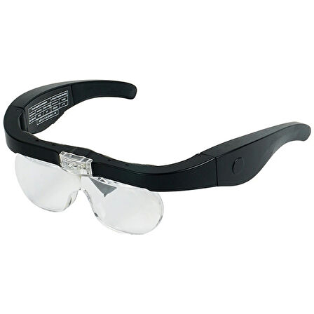 - Şarjlı Gözlük Büyüteç  4 Farklı Lens -11537dc ( Lisinya )