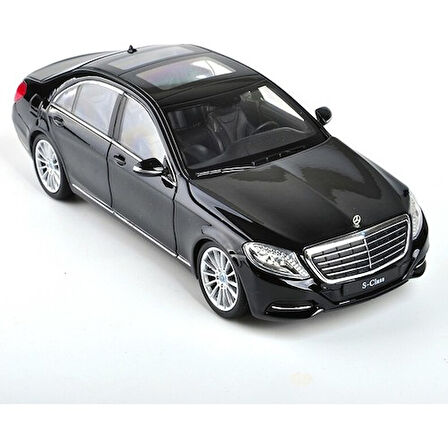 1/24 Ölçek Mercedes-Benz S Class Model Araba Siyah