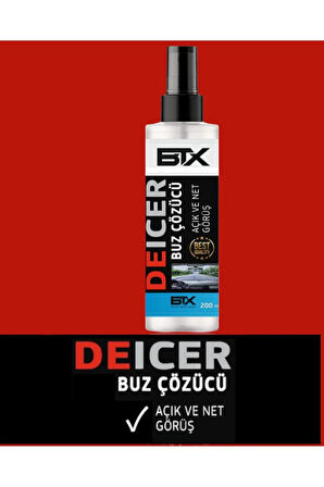 Buz Çözücü - Yağmur Kaydırıcı - Buğu Önleyici Sprey 200ml 3'lü Set