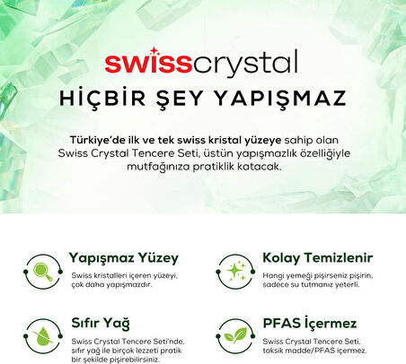 Karaca X Refika Birgül Swiss Crystal Karnıyarık Tencere 26 Cm Creamy