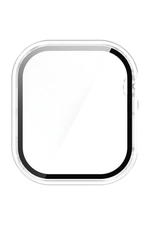 Apple Watch 11-10 42mm Uyumlu SARARMAZ Şeffaf Sert Kasa ve Ekran Koruyucu