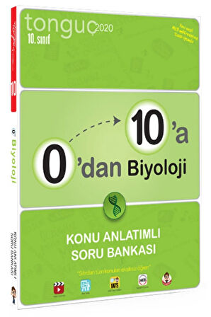 Tonguç 10. Sınıf 0 Dan 10 A Biyoloji Konu Anlatımlı Soru Bankası 2022
