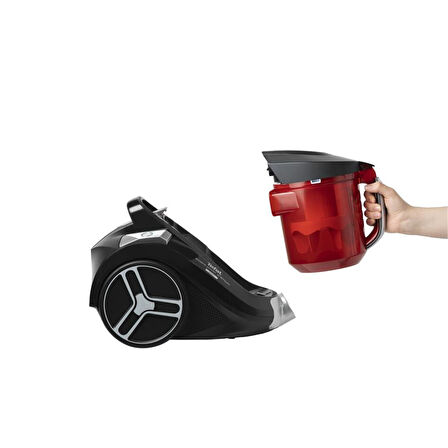 TW4863 Extent Power Premium Toz Torbasız Elektrikli Süpürge - Kırmızı
