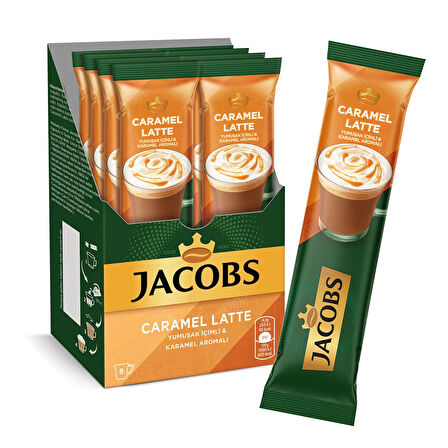 Jacobs Dubai Çik.Cappuccino / Iced Cappuccino / Caramel Latte 120 li Karma Paket