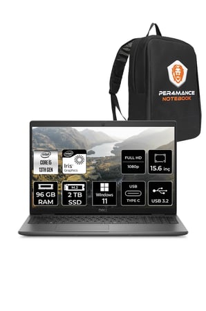 Latitude 3550 i5 1335U 96GB 2TB SSD 15.6'' FHD W11H N015L355015 & PER4 ÇANTA