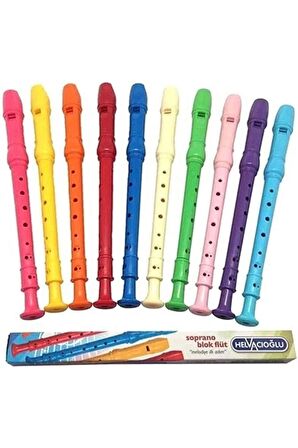 Blok Flüt–açık Pembe