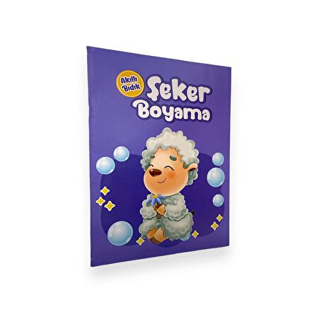 Lilamor Akıllı Bıdık Şeker Boyama Kitabı A4 48 Syf