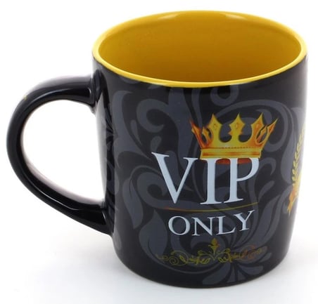 WuW VIP Black Kupa Bardak