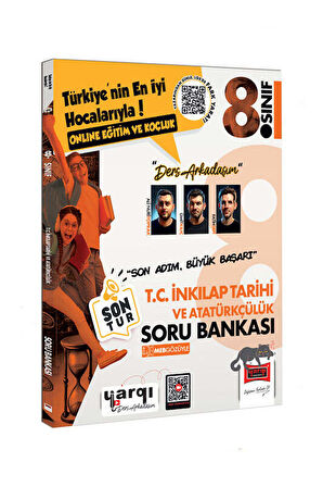 Yargı Ders Arkadaşım Lgs Son Tur Soru Bankası Seti – ‘’1000 Soru’’ - 4 Kitap 4 Ders