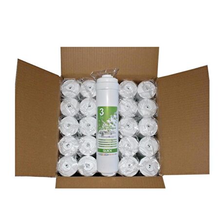 Sulook 25 Takım Kapalı Kasa Su Arıtma Cihazı 12'' Inline Toptan Filtre