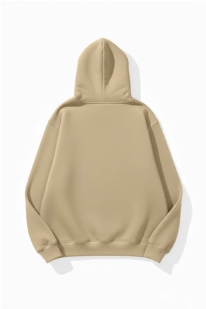 Unisex Yumuşak Dokulu Manifest Baskılı Tasarım Oversize 3 İplik Hoodie Sweatshirt
