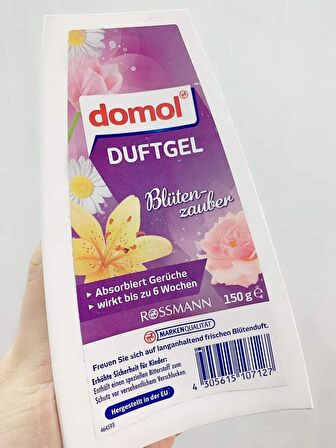 domol  Jel Oda Kokusu Çiçek Kokuları 150 gr