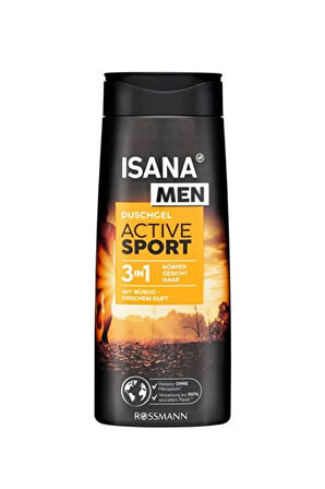 Vegan Ferahlatıcı ve Yatıştırıcı Tıraş Köpüğü 200 ml + Isana Men Duş Jeli 3 in 1 Ginko Özü 300 ml