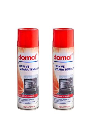 DOMOL FIRIN VE IZGARA TEMİZLEYİCİ 500 ML ULTRA GÜÇLÜ FORMÜL 2 ADET 