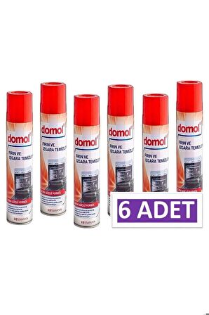 DOMOL FIRIN IZGARA TEMİZLEYİCİ 500ML  (  6  )  ADET ULTRA GÜÇLÜ