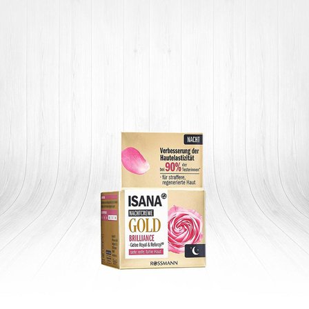 Isana Gold Brilliance Yoğun Bakım Etkili Gece Kremi 50ml