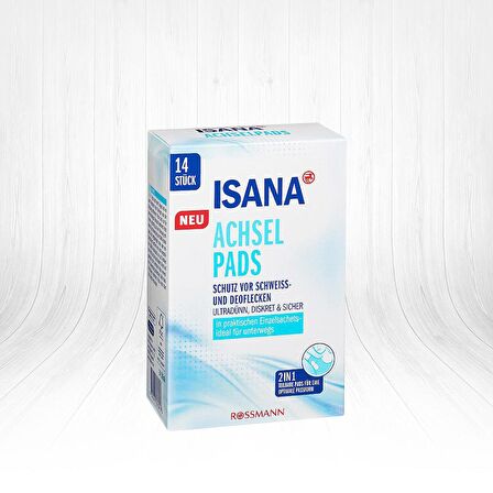 Isana Koltuk Altı Pedi 14 Adet