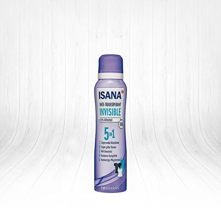 Isana Invisible İz Bırakmayan Deodorant Sprey 150ml