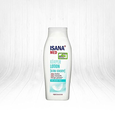 Isana Med Ultra Sensitiv Vücut Losyonu 250ml