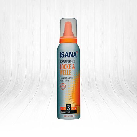 Isana Kıvırcık ve Dalgalı Saçlar Saç Köpüğü 150ml