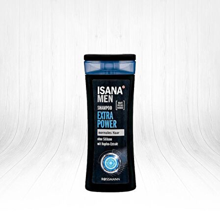 Isana Men Extra Power Silikonsuz Şampuan 300ml