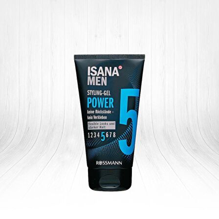 Isana Men Styling Gel Power 5 Şekillendirici Jöle 150ml